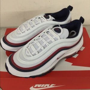 Nike Airmax 97 Women’s White/Red Crushed